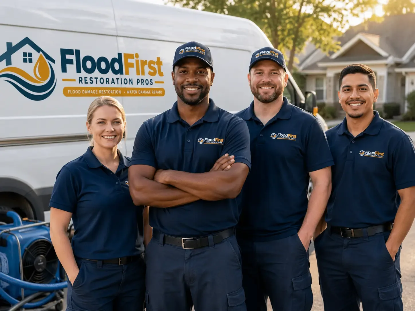 Flood Damage Restoration company in Garciasville, TX